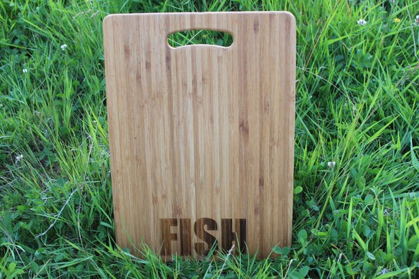  Chompboards.com - [product_type ] - 'Fish, Meat, Bread, Veggies' Personalised Chopping Boards (Singles or Set)