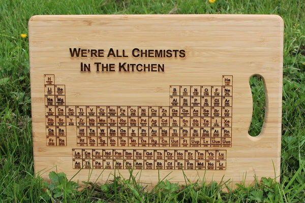'Periodic Table of Elements' Personalised & Engraved Chopping Board