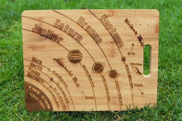 'Space Whale / Star Whale / Astrocetus' Custom Engraved Chopping Board