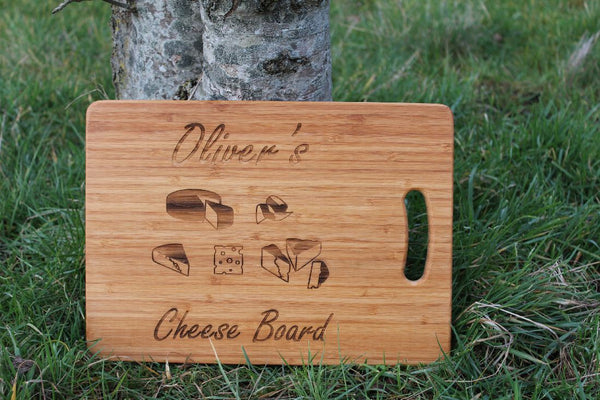  Chompboards.com - [product_type ] - Personalised "Cheese Board" (Square)